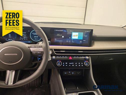 White 2026 Hyundai SONATA Hybrid Limited