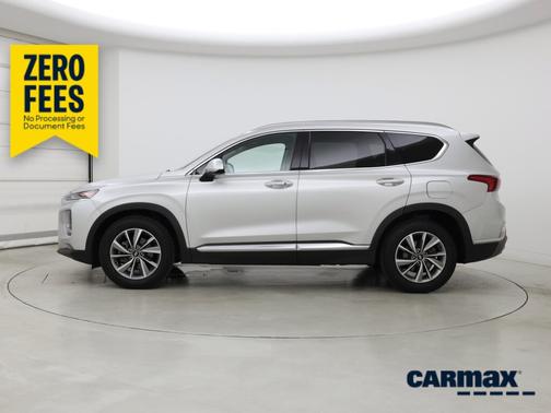 Gray 2019 Hyundai SANTA FE SEL Plus