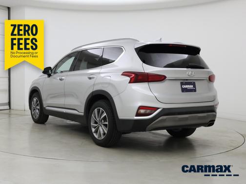 Gray 2019 Hyundai SANTA FE SEL Plus
