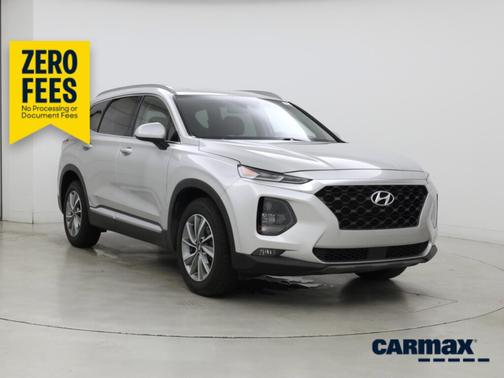 Gray 2019 Hyundai SANTA FE SEL Plus