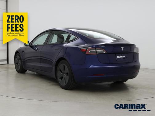 Blue 2021 Tesla Model 3 Standard Range Plus