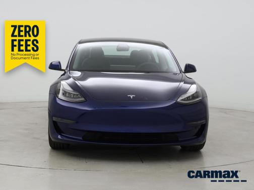 Blue 2021 Tesla Model 3 Standard Range Plus