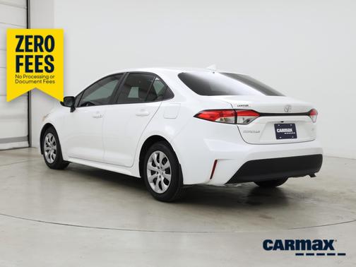 White 2025 Toyota Corolla LE