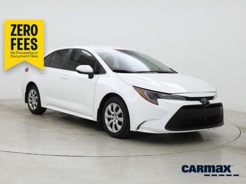 White 2025 Toyota Corolla LE