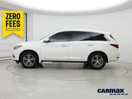 White 2020 INFINITI QX60 Luxe