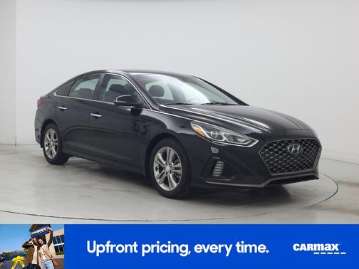 Black 2019 Hyundai SONATA SEL