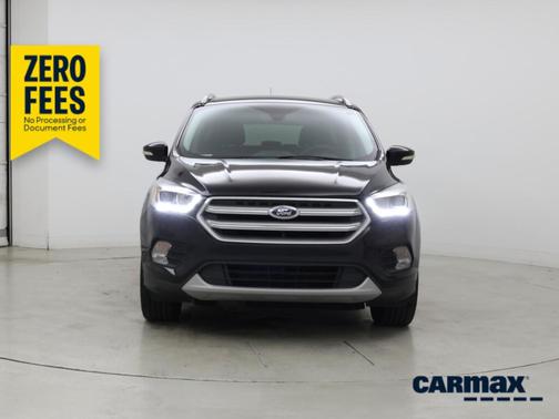 Black 2017 Ford Escape Titanium
