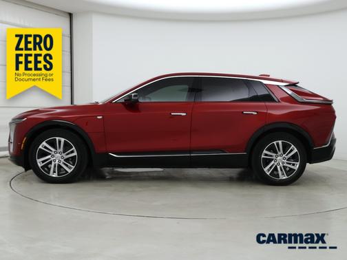 Red 2024 Cadillac LYRIQ Tech