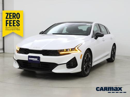 White 2022 Kia K5 GT-Line