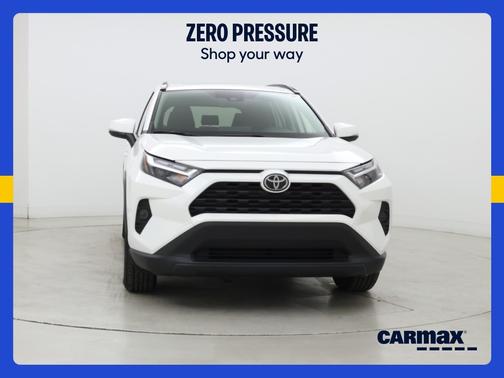 White 2025 Toyota RAV4 Hybrid XLE