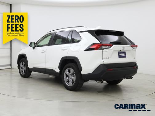 White 2025 Toyota RAV4 Hybrid XLE