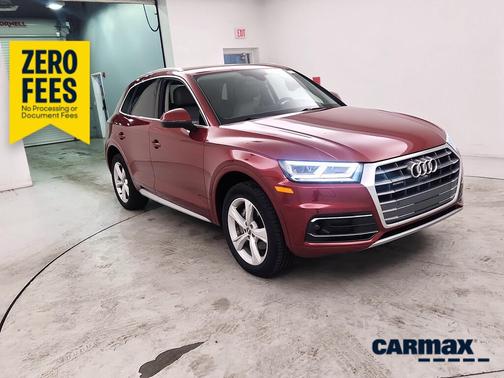 Red 2020 Audi Q5 Prestige