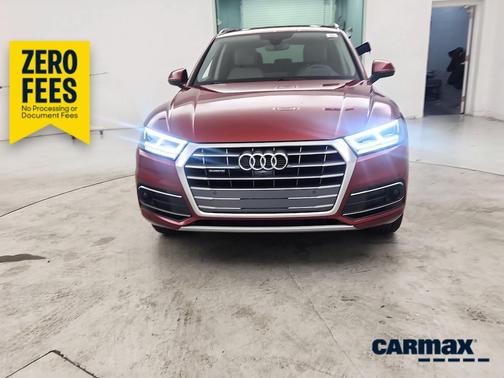 Red 2020 Audi Q5 Prestige
