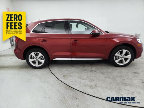 Red 2020 Audi Q5 Prestige