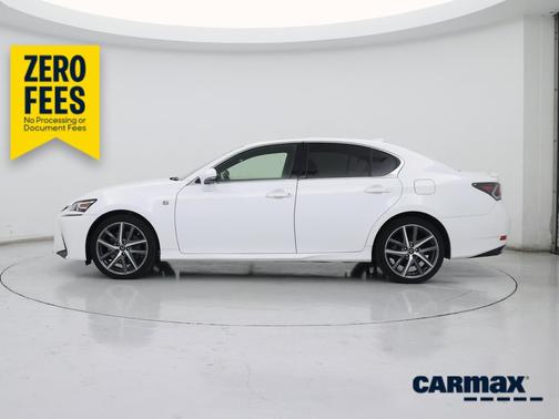 White 2018 Lexus GS 350 F-Sport