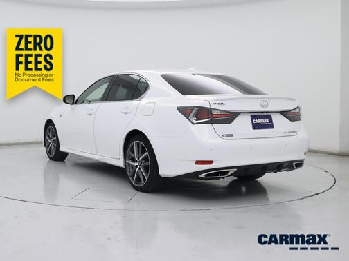 White 2018 Lexus GS 350 F-Sport