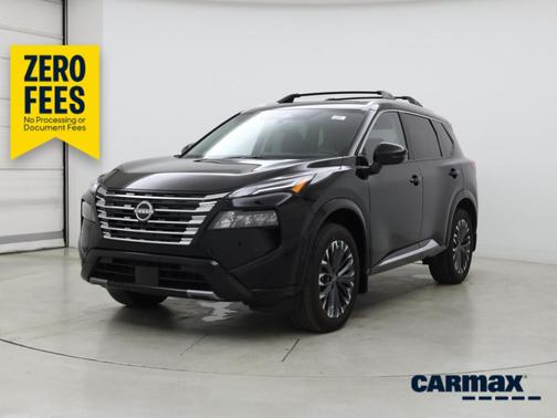 Black 2026 Nissan Rogue Platinum