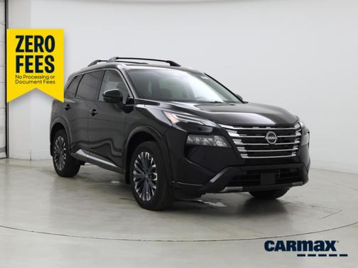 Black 2026 Nissan Rogue Platinum