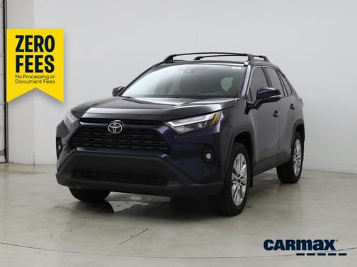 Blue 2025 Toyota RAV4 XLE Premium