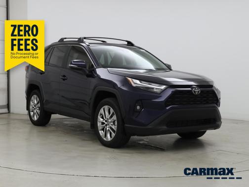 Blue 2025 Toyota RAV4 XLE Premium