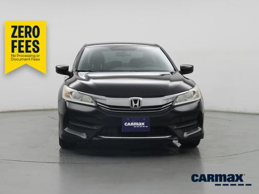 Black 2017 Honda Accord LX