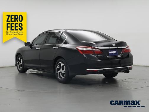 Black 2017 Honda Accord LX