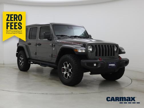 Gray 2021 Jeep Wrangler Unlimited Rubicon
