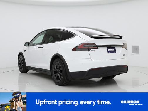 White 2022 Tesla Model X Plaid