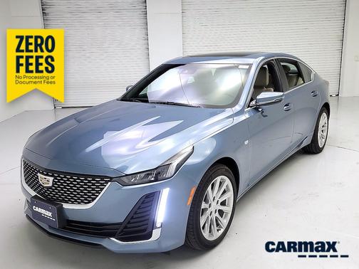 Blue 2023 Cadillac CT5 Luxury
