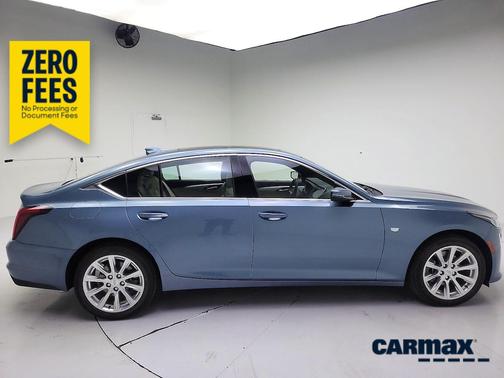Blue 2023 Cadillac CT5 Luxury
