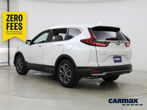 White 2020 Honda CR-V EX-L