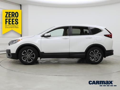 White 2020 Honda CR-V EX-L