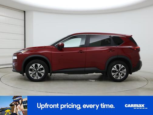 Red 2023 Nissan Rogue SV