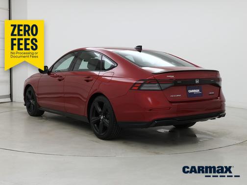 Red 2023 Honda Accord Hybrid Sport-L