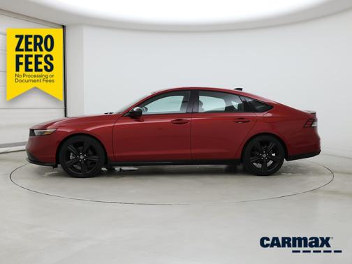 Red 2023 Honda Accord Hybrid Sport-L
