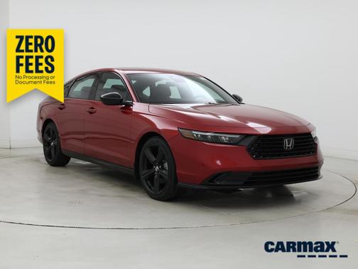 Red 2023 Honda Accord Hybrid Sport-L