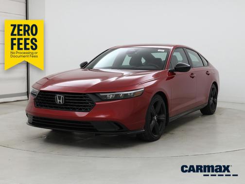 Red 2023 Honda Accord Hybrid Sport-L