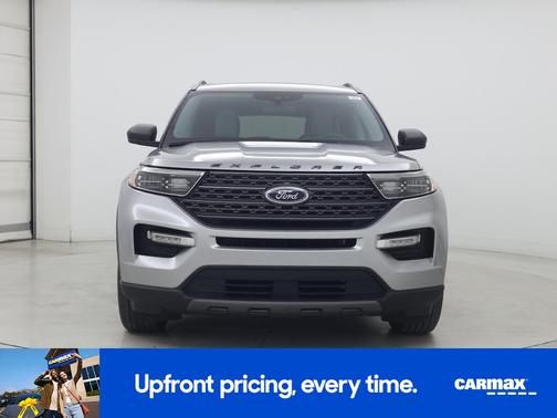 Silver 2021 Ford Explorer XLT