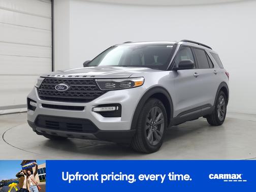 Silver 2021 Ford Explorer XLT