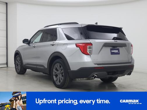 Silver 2021 Ford Explorer XLT