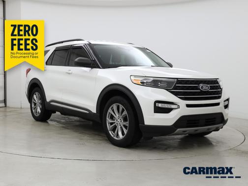 White 2020 Ford Explorer XLT