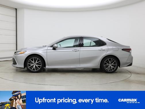 Silver 2022 Toyota Camry Hybrid XLE
