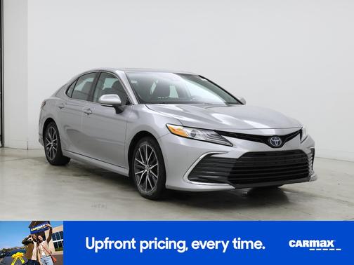 Silver 2022 Toyota Camry Hybrid XLE