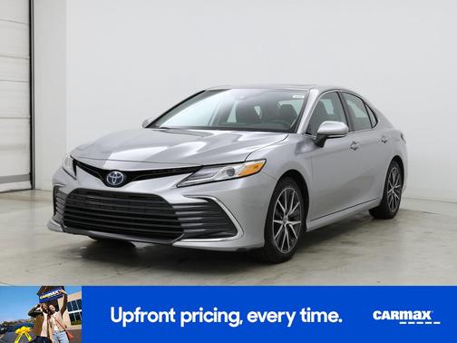 Silver 2022 Toyota Camry Hybrid XLE