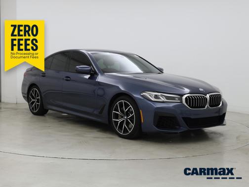 Blue 2023 BMW 540 I
