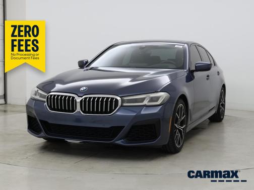 Blue 2023 BMW 540 I