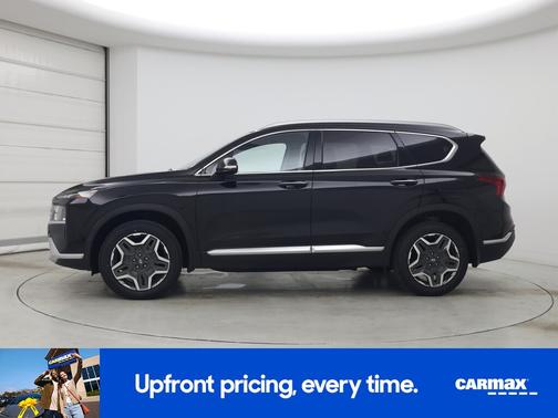 Black 2022 Hyundai SANTA FE HEV SEL Premium