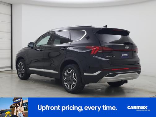 Black 2022 Hyundai SANTA FE HEV SEL Premium