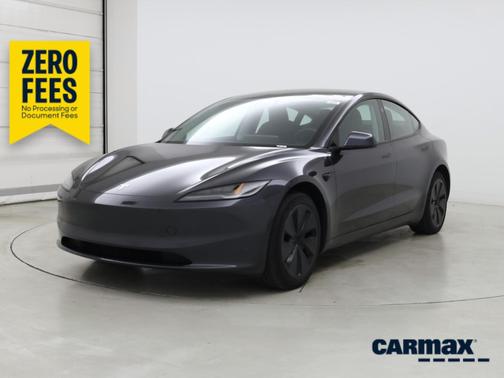 Gray 2025 Tesla Model 3 Long Range