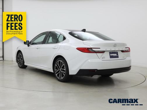 White 2025 Toyota Camry XLE
